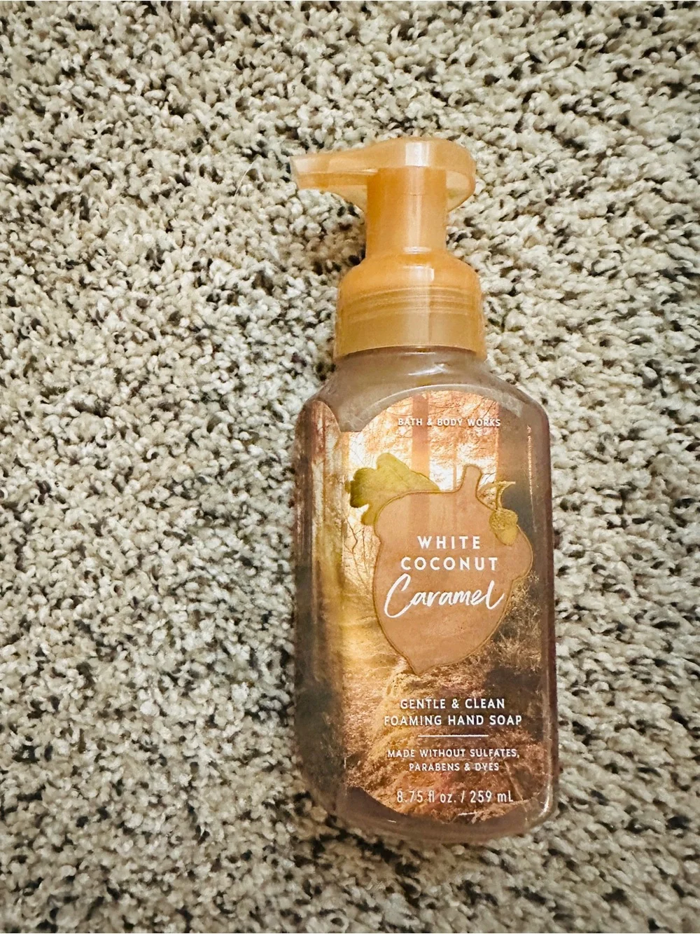 Bath & Body Works Caramel-Colored White Coconut Caramel Foaming Hand Soap bundle